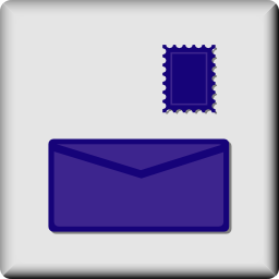Icône lettre courrier enveloppe timbre à télécharger gratuitement
